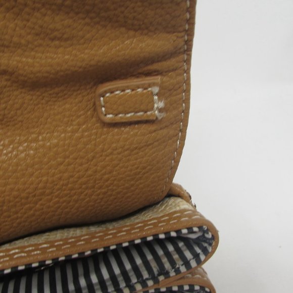 Nine West Straw Design and Black Patent Leather Clutch Purse - Picture 8 of 12